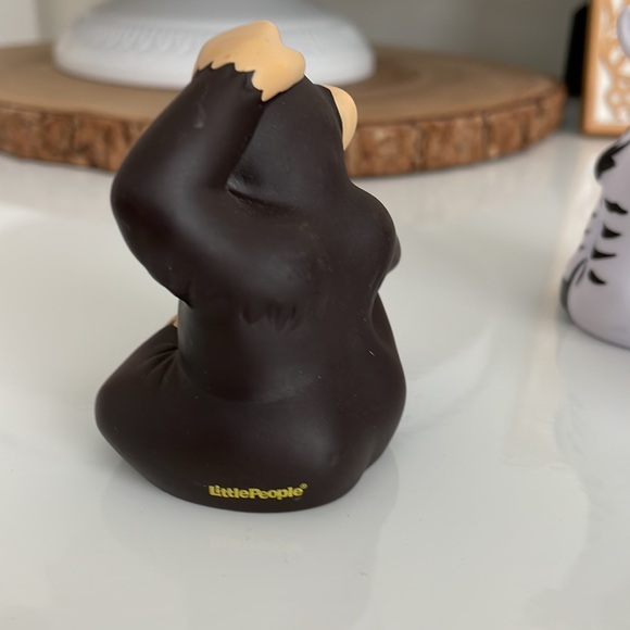 [ Fisher Price Little People Zoo Animals - Monkey Zebra Seal - Plastic Toy ] - Picture 3 of 11